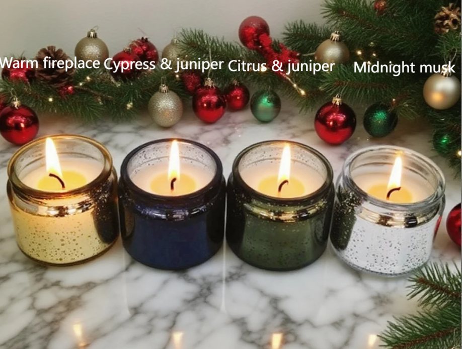 Mercury Jar Glass Candle